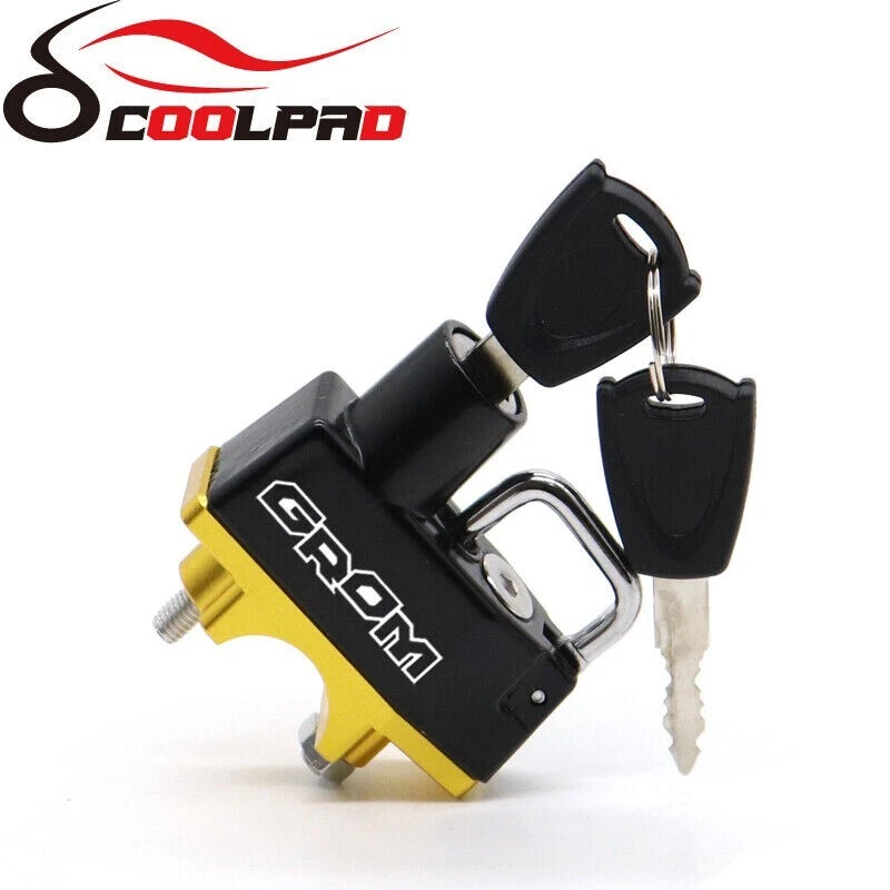 Para HONDA MSX125SF GROM 125 MSX 125 2014-2024 Manillar Casco Bloqueo Antirrobo Foto 3 de 3