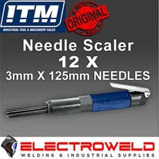 ITM Air Needle Scaler Chipper Pneumatic Rust Paint Chisel Removal Slag TM340-414