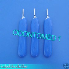 3 Scalpel Handle #3 with Blue Color Surgical Instruments