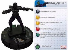 Marvel HeroClix Skrull Saboteur 033  Avengers Movie  by WizKids SUPER RARE 
