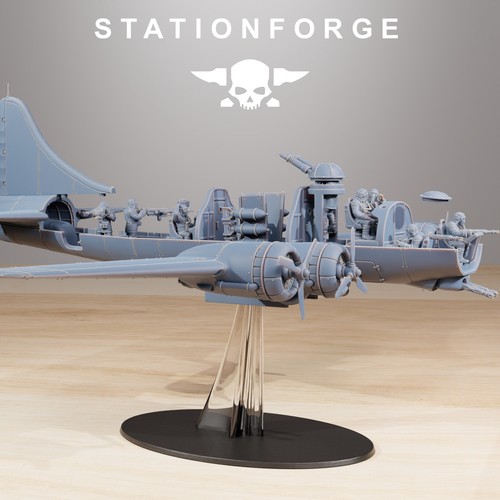 Imperial Grimguard bomber, Stationforge - Picture 4 of 12