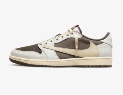 TravisScott×Nike AirJordan1 ReverseOlive Air Jordan 1 Low x Travis Scott 'Reverse Olive' (DM7866-200