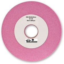 SCHLEIFSTEIN 200 x 20 x32(20,18,16,14,13)mm Edelkorund K120 SCHLEIFSCHEIBE NEU !