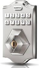 KS3 Keyless Entry Door Auto Lock Deadbolt w/ Keypad code Front Door w/ 2 Keys