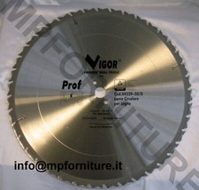 LAMA CIRCOLARE 500 mm FORO 30 TAGLIO LEGNO DISCO DIAMANTATO WIDIA SEGA DA BANCO