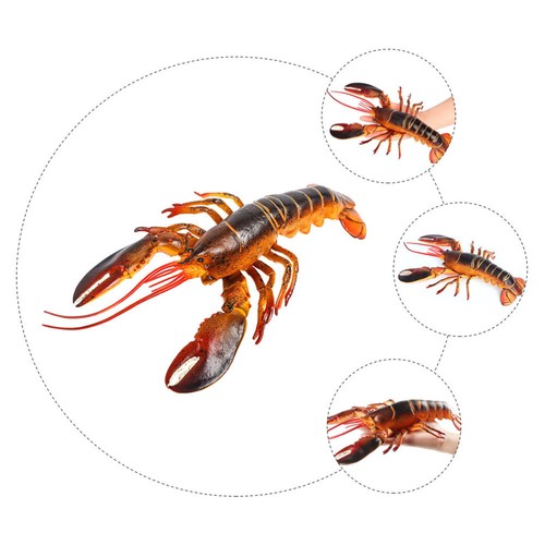 Modèle De Homard Enfant Jouet Figure Animale Simulation - Foto 6 di 12