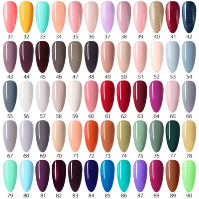 VENALISA VIP2 Set 60 Colors 7.5ml UV Led Manicure Art Gel Nail