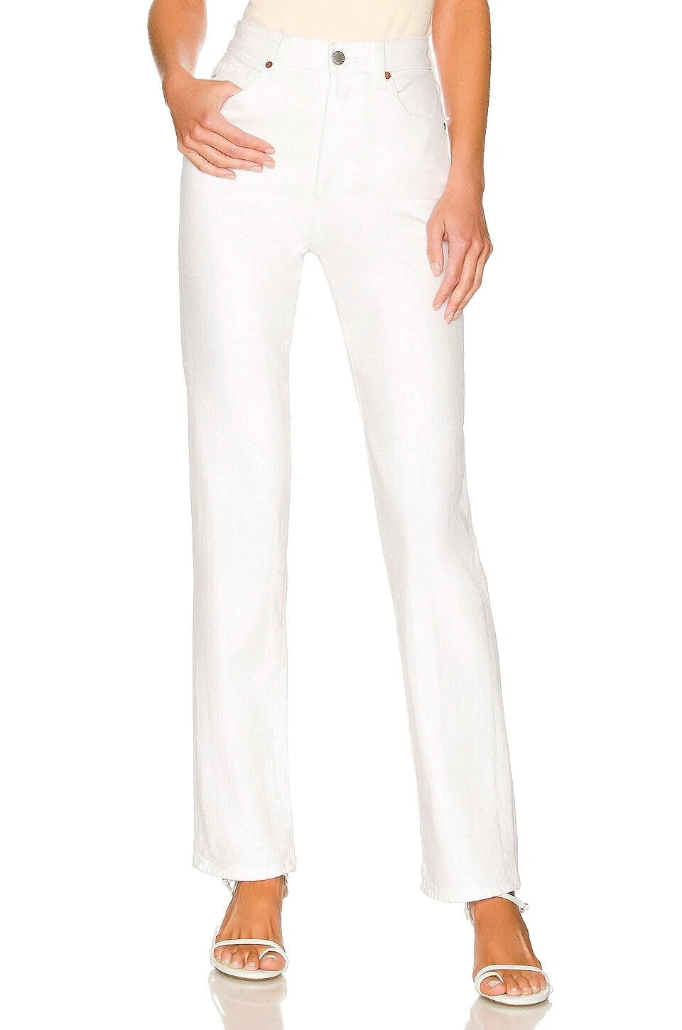 Pantalones blancos AG Adriano Goldschmied para Mujeres