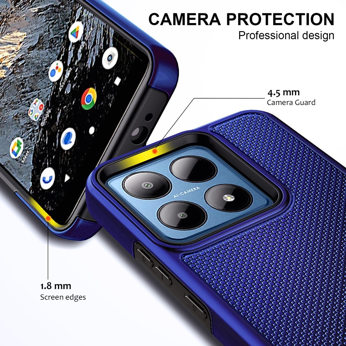 For Boost Summit 5G (2024) Phone Case Hybrid Protector Cover
