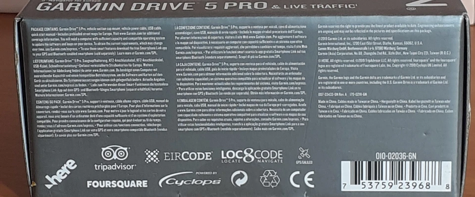 Garmin Drive 5 Pro Navi - LiveTraffic|Verkehr|Parken|+ Karten Updates - NEU OVP - Bild 4 von 4