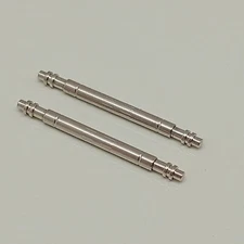 ROLEX SUBMARINE 116619 WATCH 18K WHITE GOLD SPRING BAR X 2 (NOS & 100% ORIGINAL)