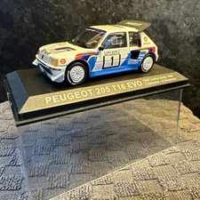1/43 1986 Peugeot 205 T16 Evo - 1000 Lakes Rally - Salonen / Harjanne. B4