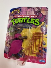 1988 Playmates Teenage Mutant Ninja Turtles Splinter Action Figure Unpunched 1