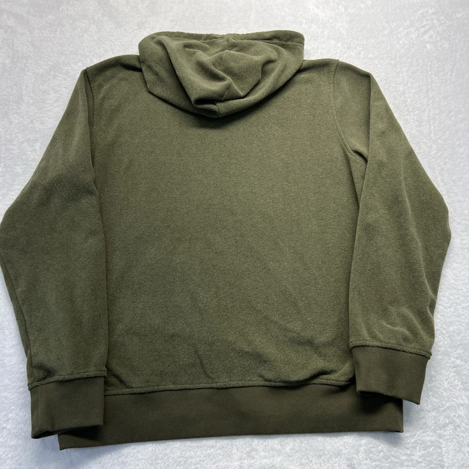 Pullover Adidas Golf Súper Suave Con Capucha Manga Larga Hombre L Verde Foto 3 de 4