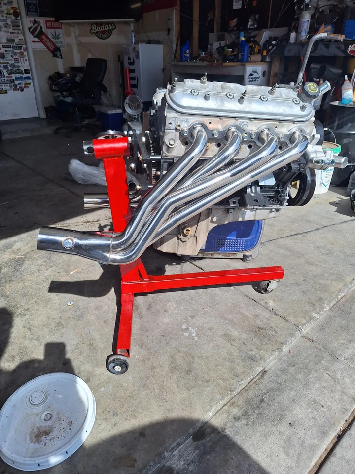 Long Tube Headers w/Y-Pipe for 99-06 LS Based Vortec 4.8/5.3/6.0 for GM Truck Foto 4 de 4