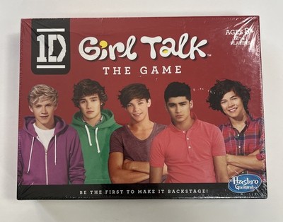 ONE DIRECTION 1D-Girl Talk THE GAME-Party Game Harry Styles Hasbro-New-Sealed