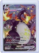 Pokemon TCG: Charizard VMAX SV107/SV122 Shining Fates: Shiny Vault Holo EN NM