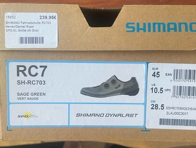 Shimano SH-RC7 Schuh für Rennrad SPD-SL / Look System, Gr. 45, weiß