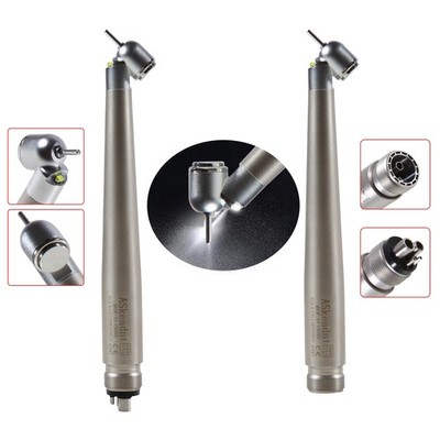 Dental 45 Degree Surgical High Speed Handpiece Led E-generator Push Button 4/2H