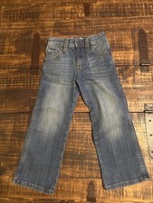 Wrangler Retro Relaxed Boot Boys Jeans 5 Slim Adjustable Waist