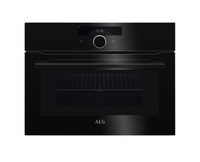 AEG KMK968000B Built-In Combination Microwave Oven, Black