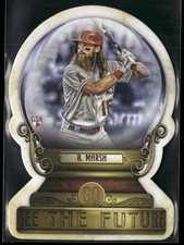 2022 Topps Gypsy Queen #CG-6 Brandon Marsh Crystal Gazing Die Cut