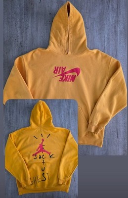 Travis Scott x Nike Air Jordan Cactus Jack Highest In The Room Hoodie Sz L Men's