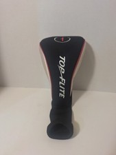 Top Flite XL Driver Golf Head Cover Headcover Red Black White 1 Mens Circle