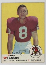 1969 Topps Larry Wilson #65 HOF 0z0n
