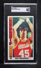 1976-77 Topps Rudy Tomjanovich #66 SGC 6 HOF 16yo