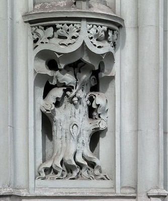 New York NY Woolworth Building 2009 Architectural Detail Gothic Facade