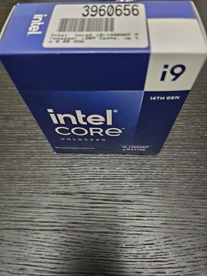 5032037278546 Intel Core i9-14900KF processor 36 MB Smart Cache Box Intel