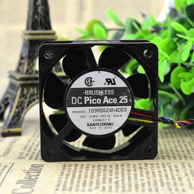   109R0624M4D03 60*60*25mm DC 24V 0.04A 3 wire Chassis Cooling Fan *yt
