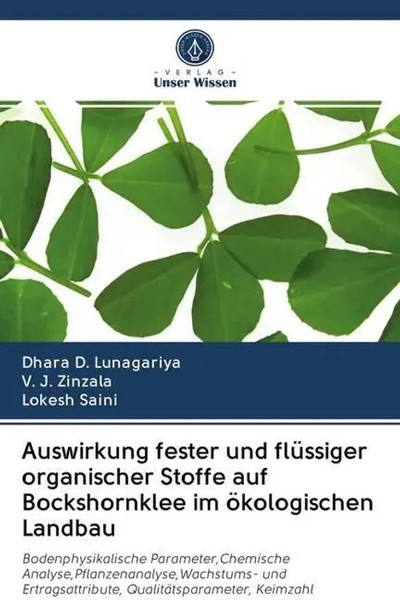 Dhara D. Lunagariya (U. A.) | Auswirkung Fester Und FlüSsiger Organischer...-image