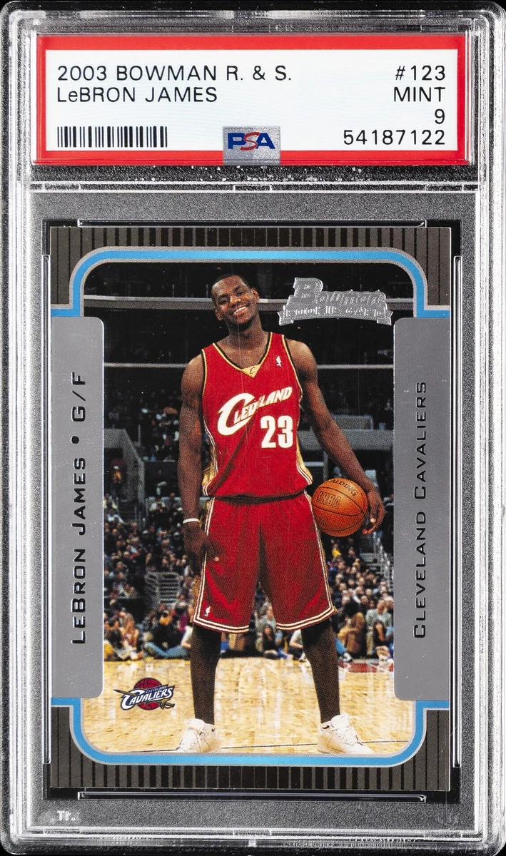 Bowman LeBron James Basketball Rookie Sports Trading Cards