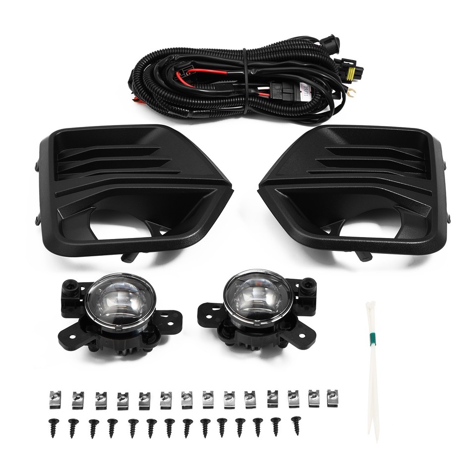 LED Bumper Fog Light Kit With Switch For 2023-2025 Chevy Colorado – Pair | Fits LT, WT, Trail Boss, Z71