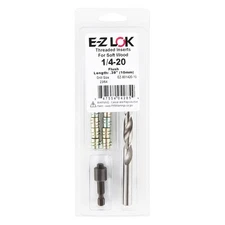 Thread Repair Installation Kit - Includes E-Z Hex Threaded Inserts for Soft W...