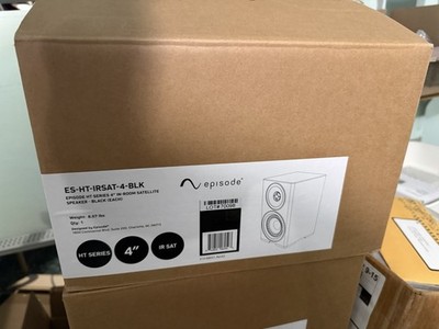 Episode ES-HT-IRSAT-4 Home Theater Series In-Room Satellite Spkr. 4'' Blk/Wht/Wal