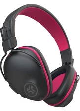 JLab JBuddies Pro Wireless Over-Ear Kids Headphones - Grey/Pink