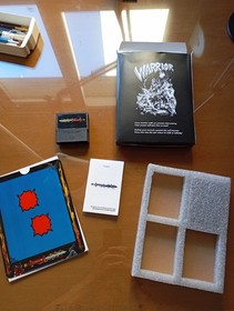 Warrior for Vectrex &ndash; Rare Limited Homebrew Release - FURY Unlimited - Overlay