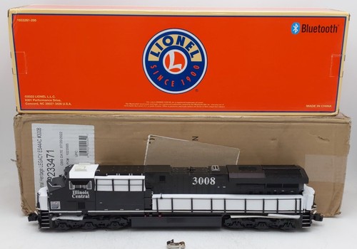 Motor diésel Lionel 2233471 Illinois Central Heritage ES44AC #3008 con LEGACY LN | Condition: Used