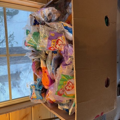 Big Box Of Ty Mcdonald s, Stuffy s Vintage Some Doubles In Here