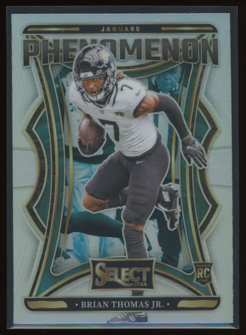 2024 Panini Select Brian Thomas Jr. Rookie Silver Phenomenon