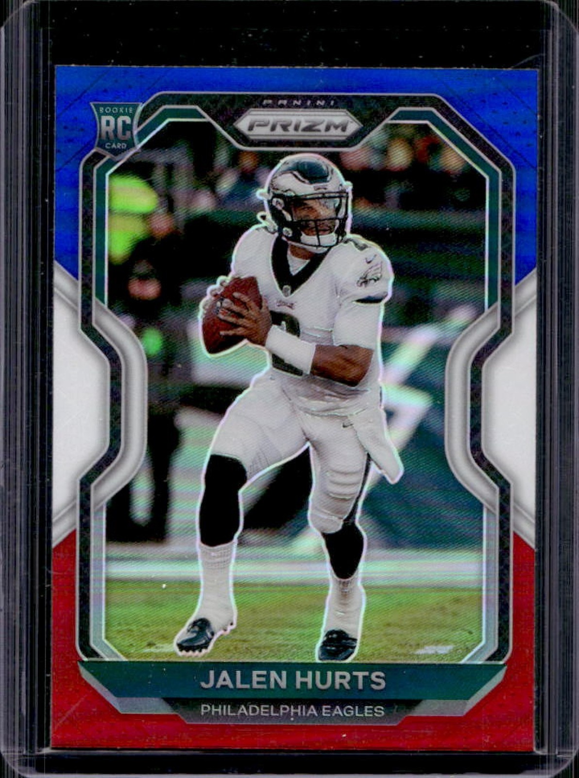 Jalen Hurts Panini Prizm #343 Red/White/Blue