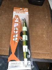 New Sealed Ocean Cat 100 Gram  Green /gold Tuna Albacore Jig 