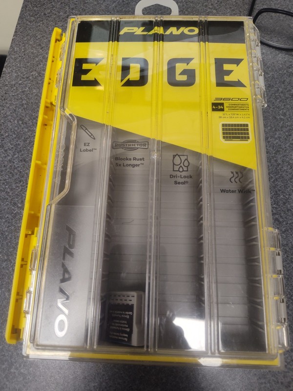 Plano - EDGE - Terminal Box 3600 , Gray and Yellow