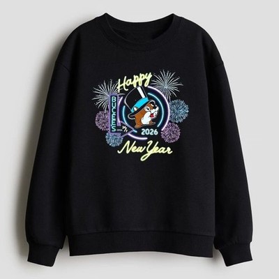 Bucees 2026 New Years Sweatshirt Unisex Fan Gift S-5XL