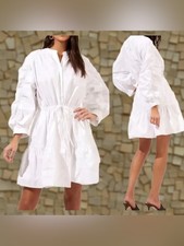 ASTR the label ruched sleeve shirt dress size Large