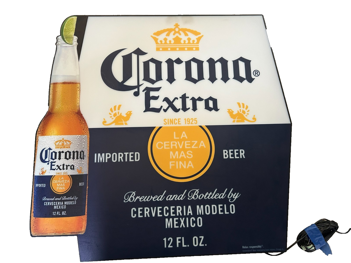 Corona Extra Beer Lighted LED Beer Bottle Sign | eBay