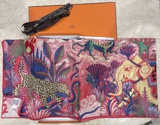 Hermès Cosmographia Universalis 140cm Cashmere Silk Scarf Shawl Wrap